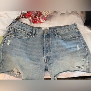 Agolde Parker shorts in swap meet.